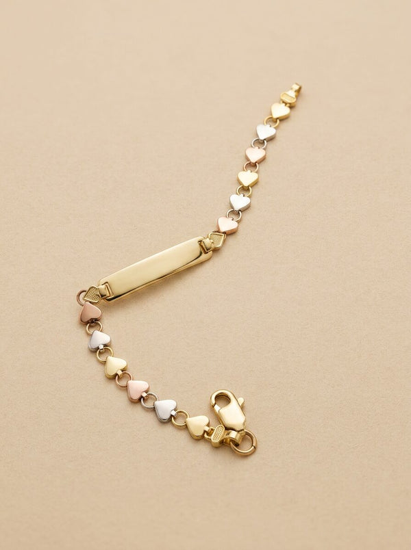 HEARTS GOLD PINK KIDS