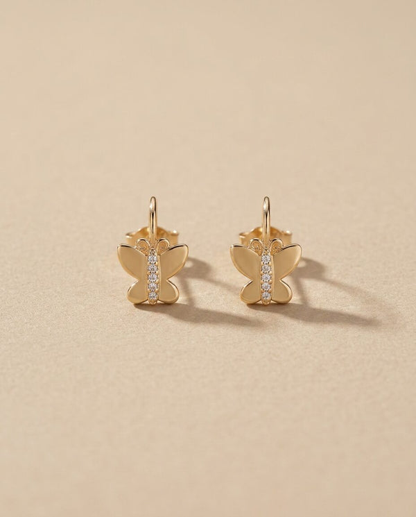 BUTTERFLY GOLD EAR